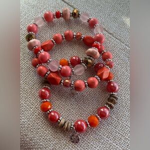 Coral Bracelets